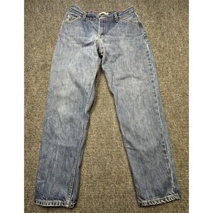 Levis 550 Jeans Women 12 Medium Blue Relaxed Tapered Denim Pants Casual Everyday